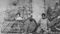  Natives learning to weave. Diarbekr, Mesopotamia.